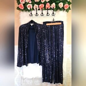 Haver & Blair London Flash Royal Sequin Pantsuit